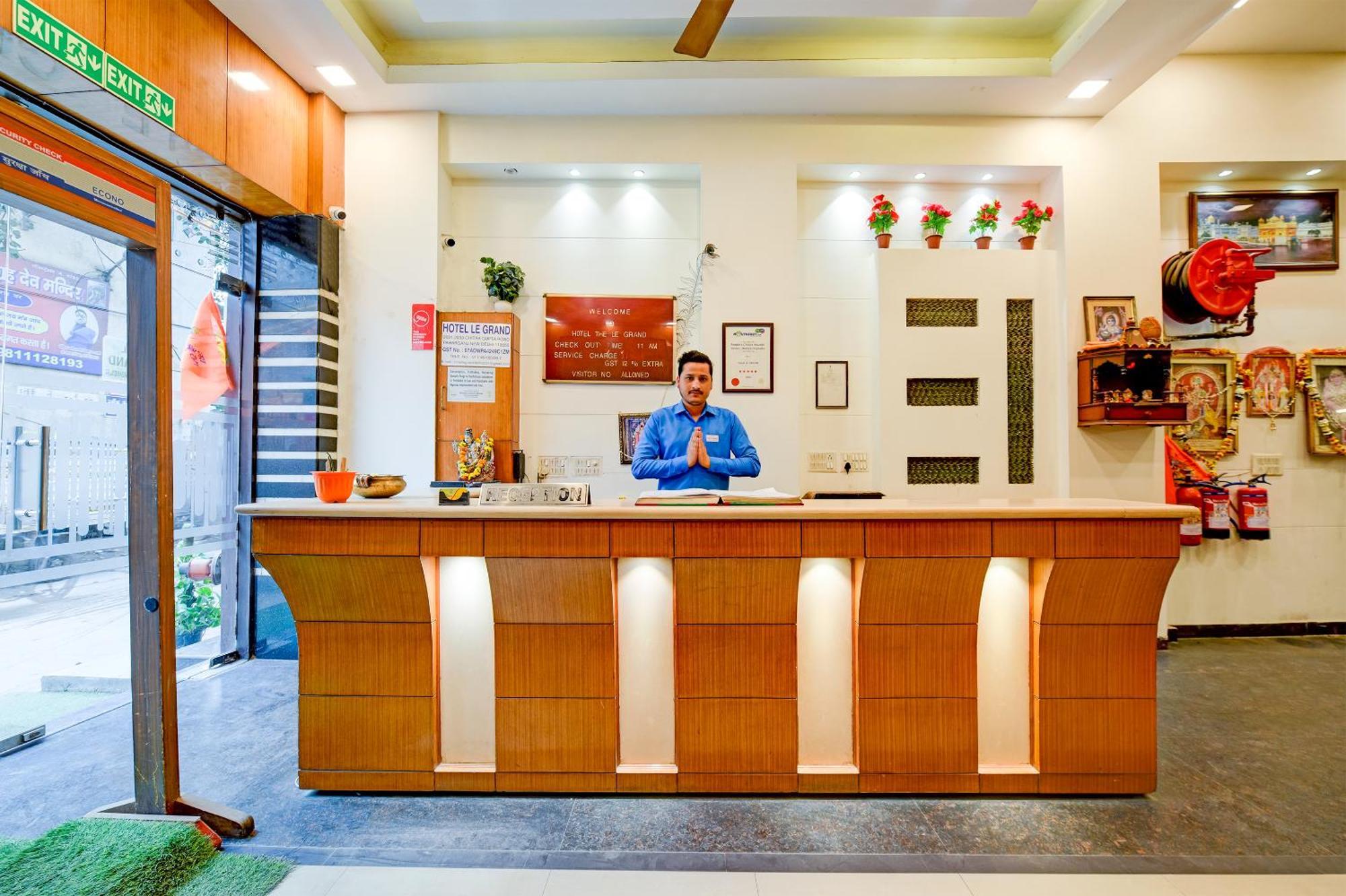 Hotel Le Grand - Walk-In From Rk Ashram Metro Station Νέο Δελχί Εξωτερικό φωτογραφία